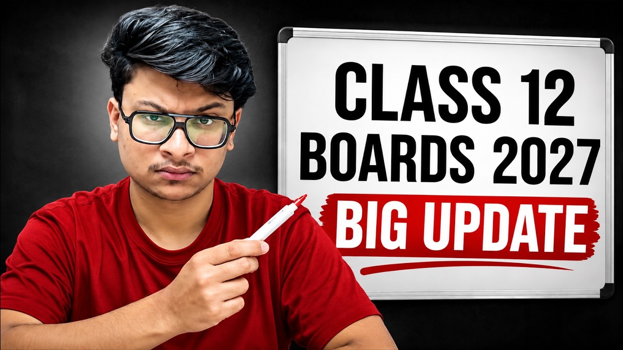 Class 12th Biggest CBSE UPDATE⚠️ Boards 2027 will have ****