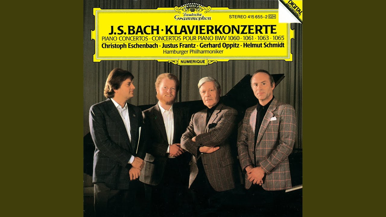 J.S. Bach: Concerto for 4 Harpsichords in A Minor, BWV 1065: I. [Allegro]