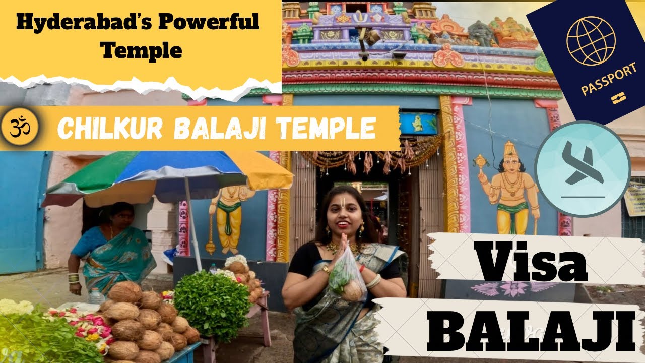 Visa Balaji Temple Hyderabad | Chilkur Temple Darshan & Miracles | Powerful Temple for Travel 🙏