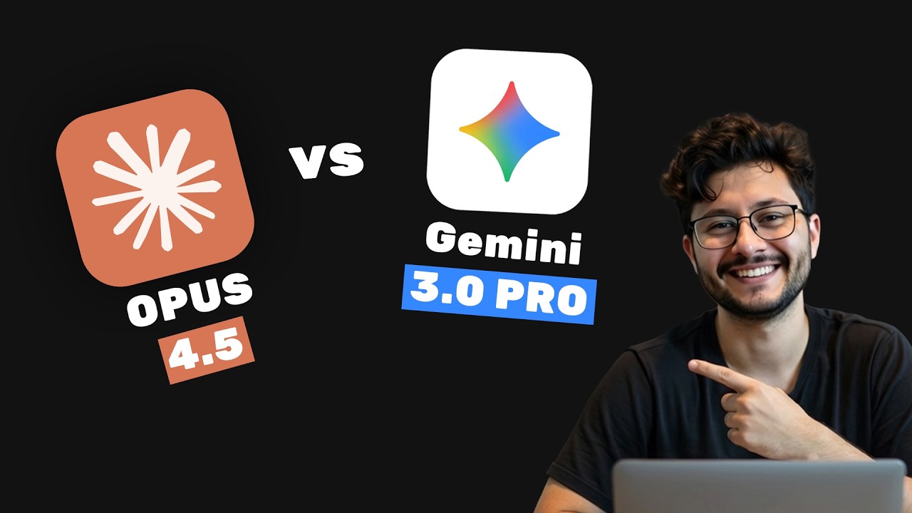 Новый Claude Opus 4.5 INSANE для кодирования (протестировано в сравнении с Gemini 3.0 PRO)