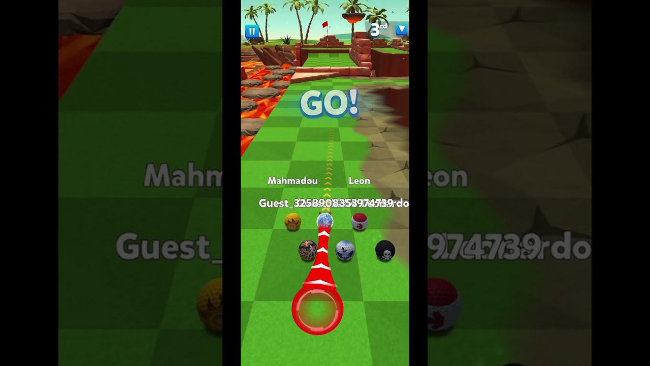 Lava Land Power 4 every hole