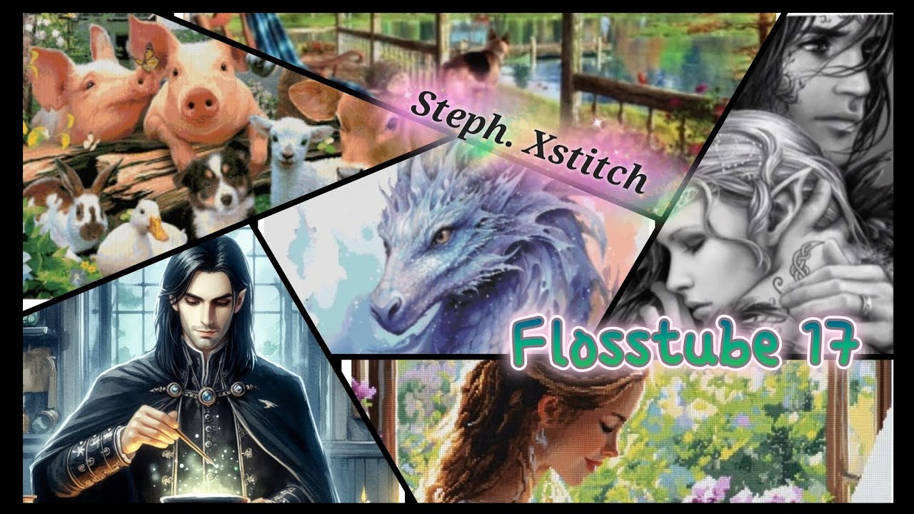 Flosstube 17 : FFO, UFO & Weekly WIPs! 