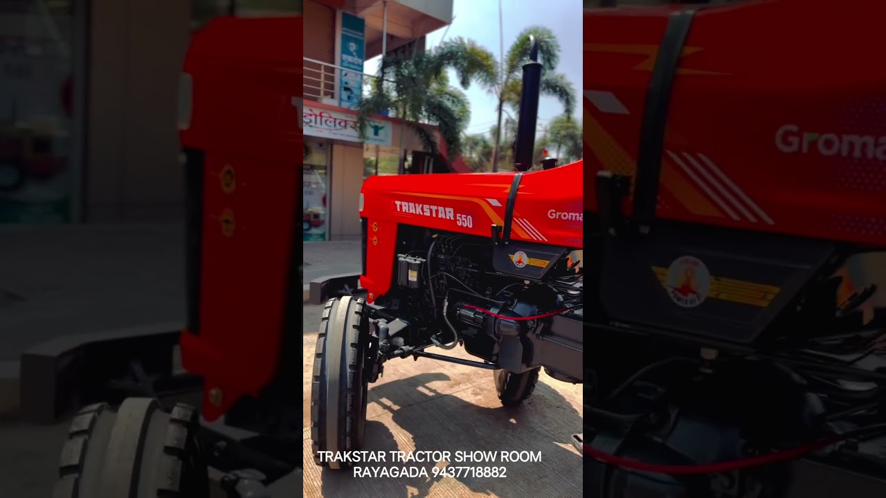 trakstar tractor Red color ❤️ odisha show room Rayagada 9437718882
