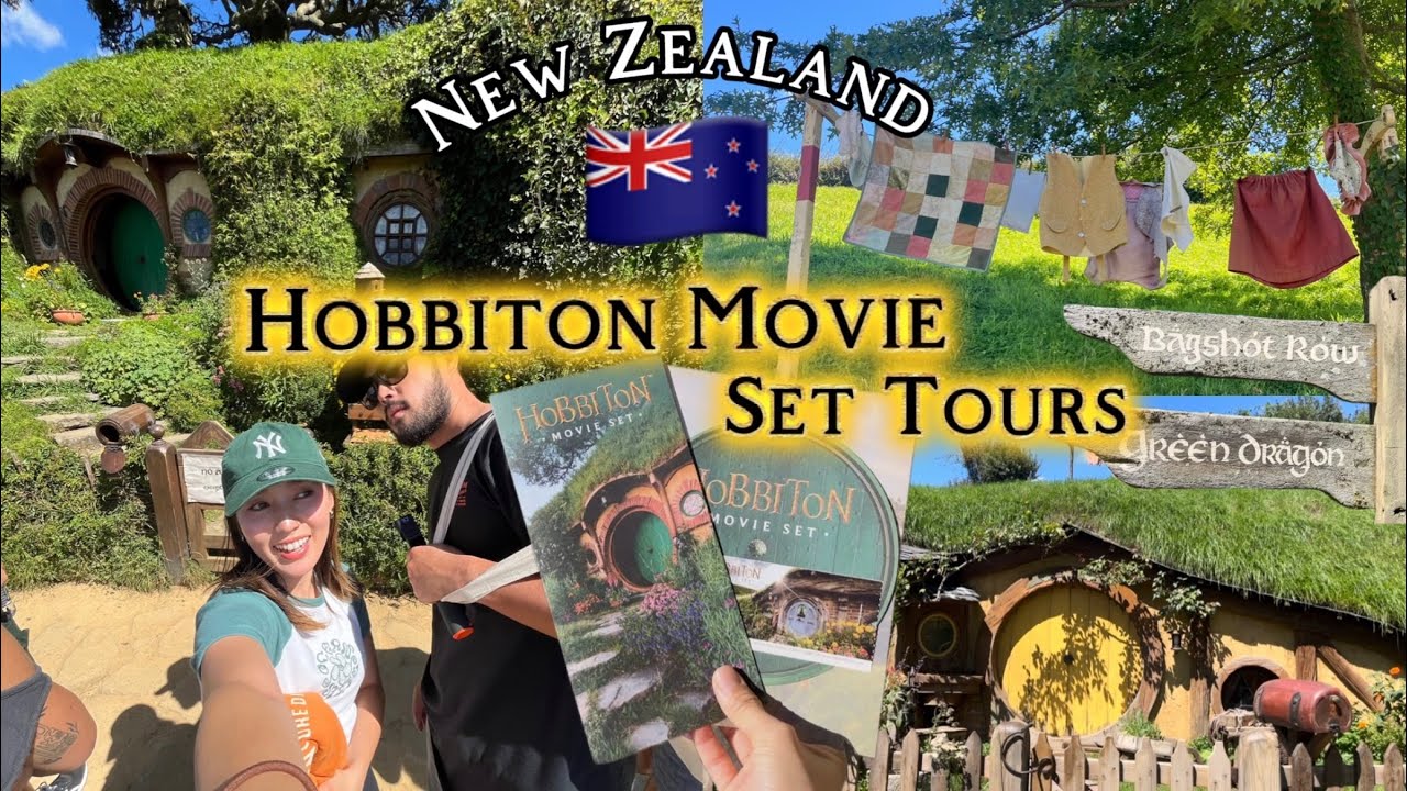 【ニュージーランド🇳🇿】Hobbiton movie set tour /ホビットの撮影地/ロードオブザリング/NZ観光✨👨🏼‍🌾🤍