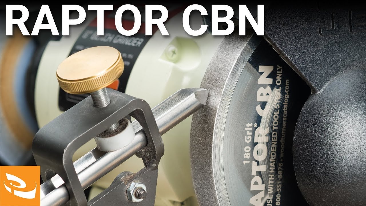 Raptor CBN Sharpening Wheel with Side Grinding Profile (cubic boron nitride)
