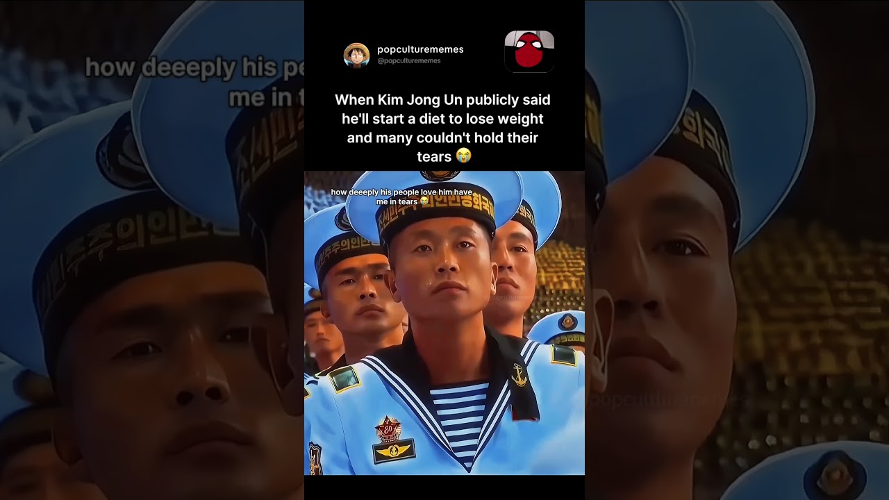 kim jong un vows to lose weight and many are in tears 😭 #kimjongun