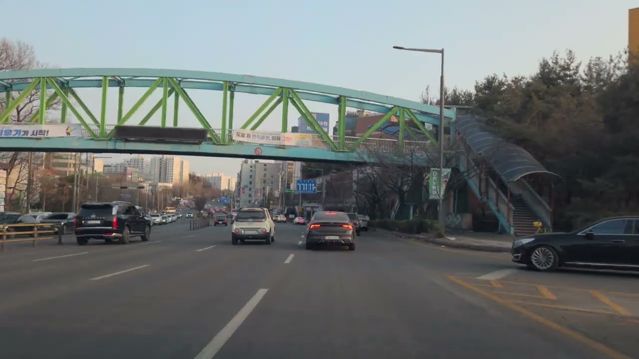 영동고속도로 군자TG - 수원 서둔동 드라이브 | 테슬라 모델 Y 주행영상 4K60P