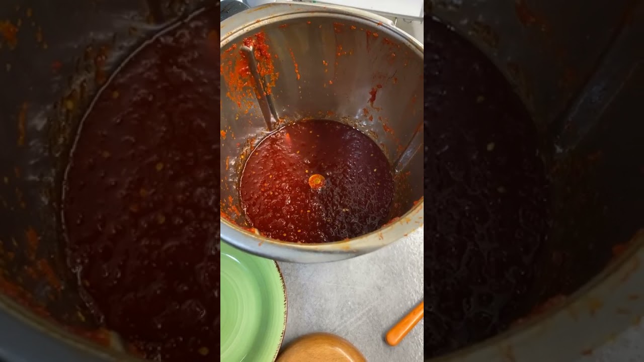 Marmellata di peperoni rossi e peperoncino per TM31 TM5 TM6