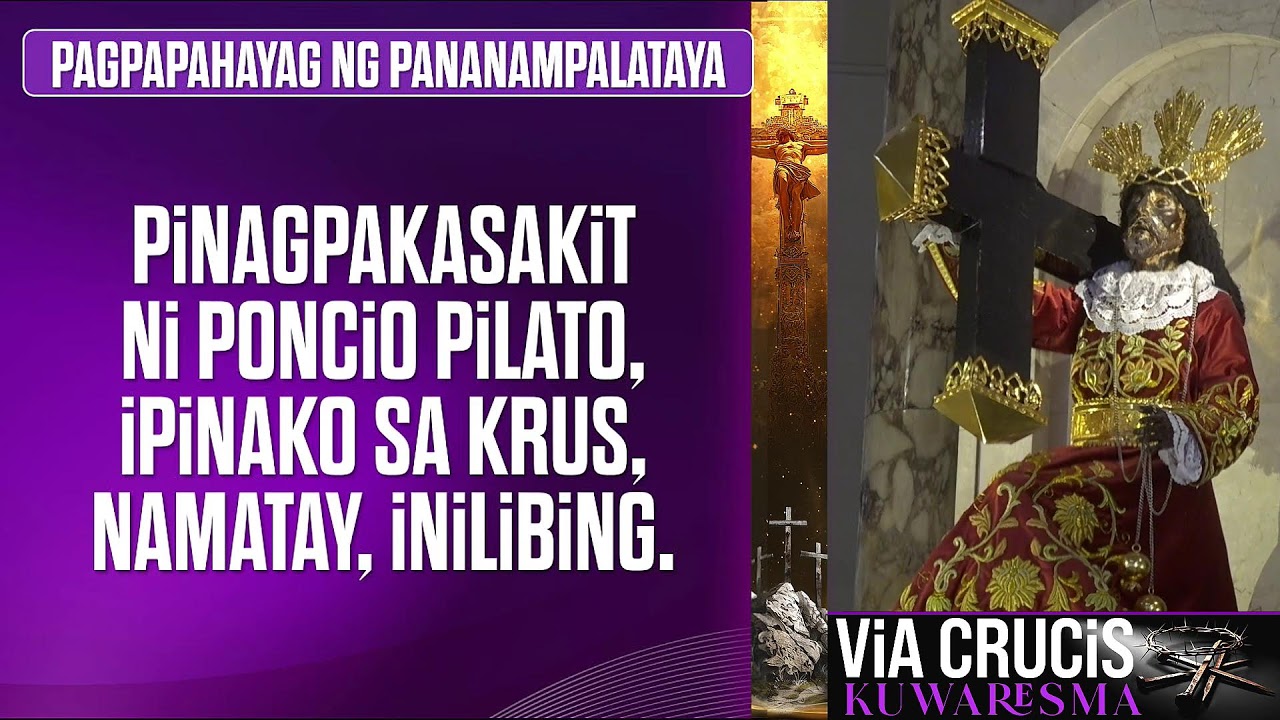 #QuiapoChurch 2PM VIA CRUCIS • ANG DAAN NG KRUS | 11 March 2026 (Wednesday)
