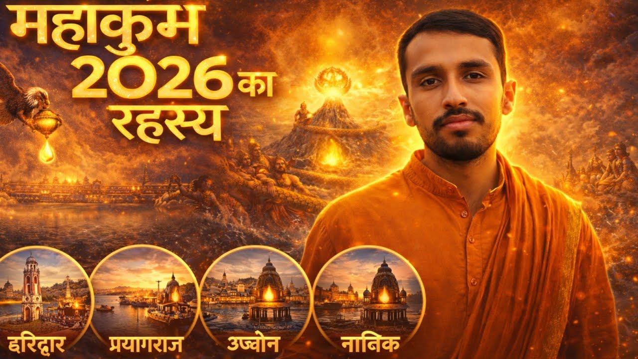 महाकुंभ का रहस्य: अमृत की बूंदें कहाँ गिरीं?| The Untold Secret of Mahakumbh – Samudra Manthan Story