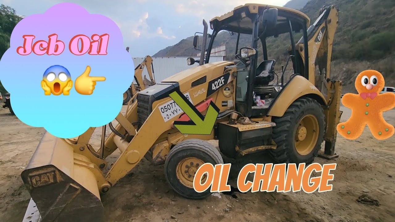 backhoe caterpillar 422 f oil change #automobile #sudiaarabia #oilchange #caterpillar