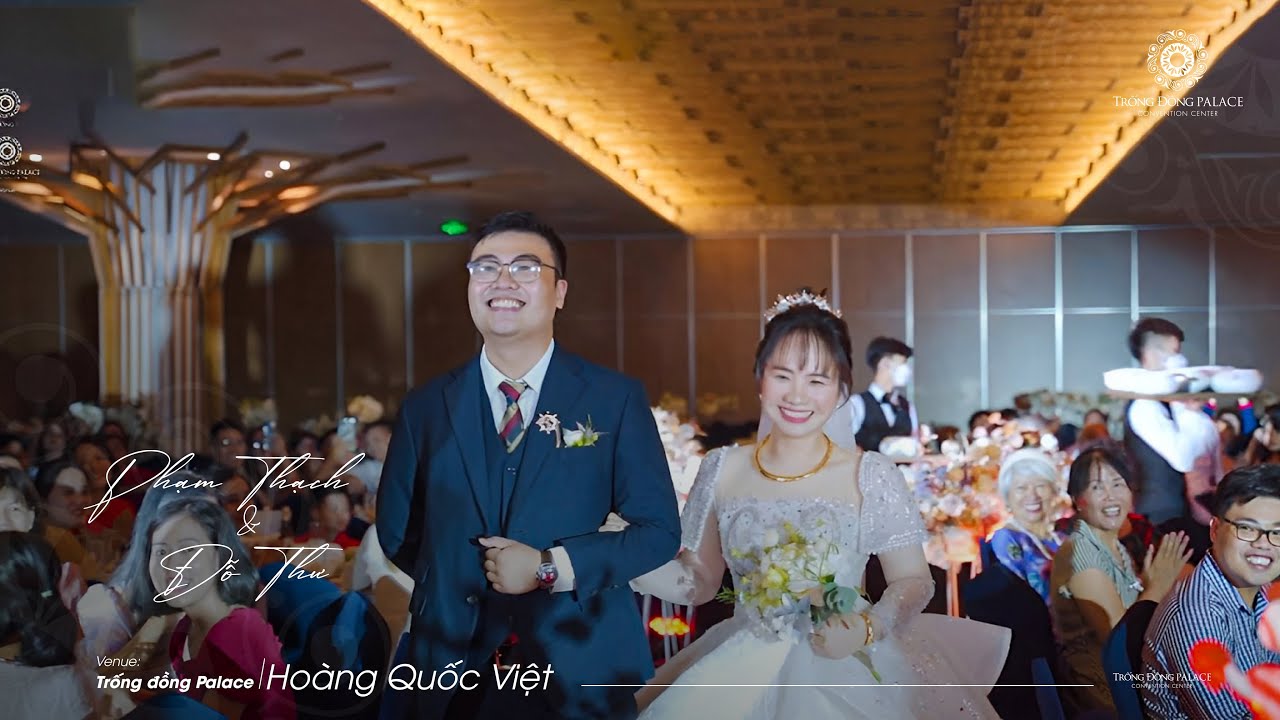 Trống Đồng Palace Hoàng Quốc Việt - Nơi tổ chức ngày trọng đại của cặp đôi Phạm Thạch & Đỗ Thư