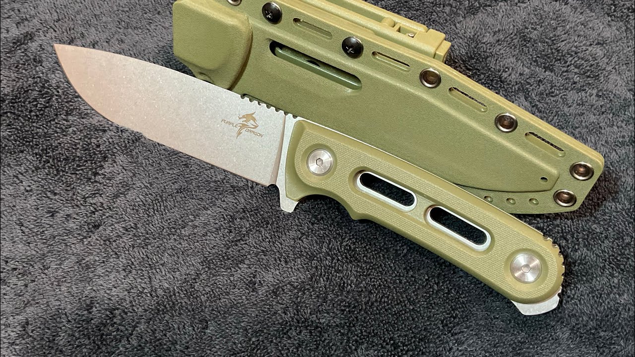 Purple Dragon Knife ($28 Awesome Amazon Knife!) 