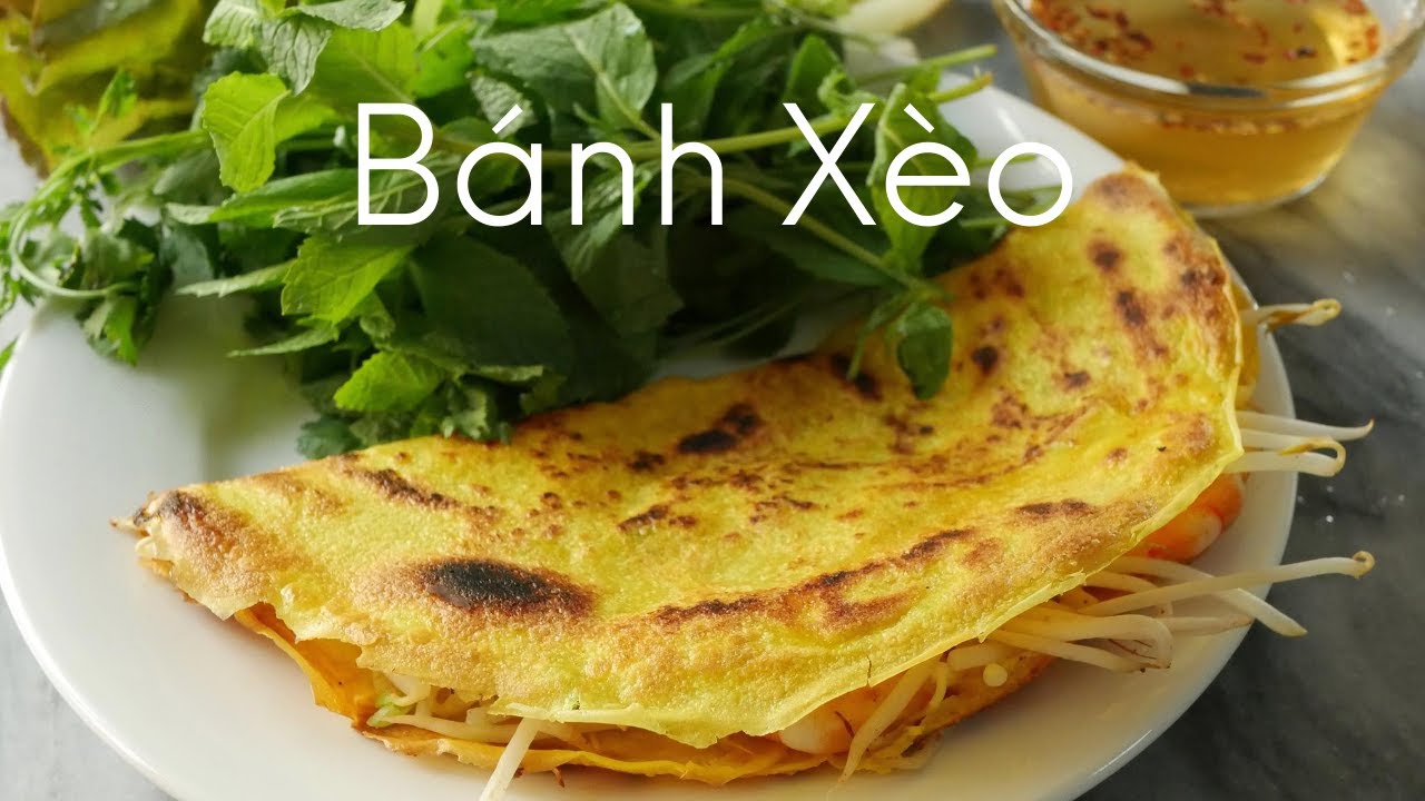 Banh Xeo — как приготовить пикантные хрустящие вьетнамские блины!