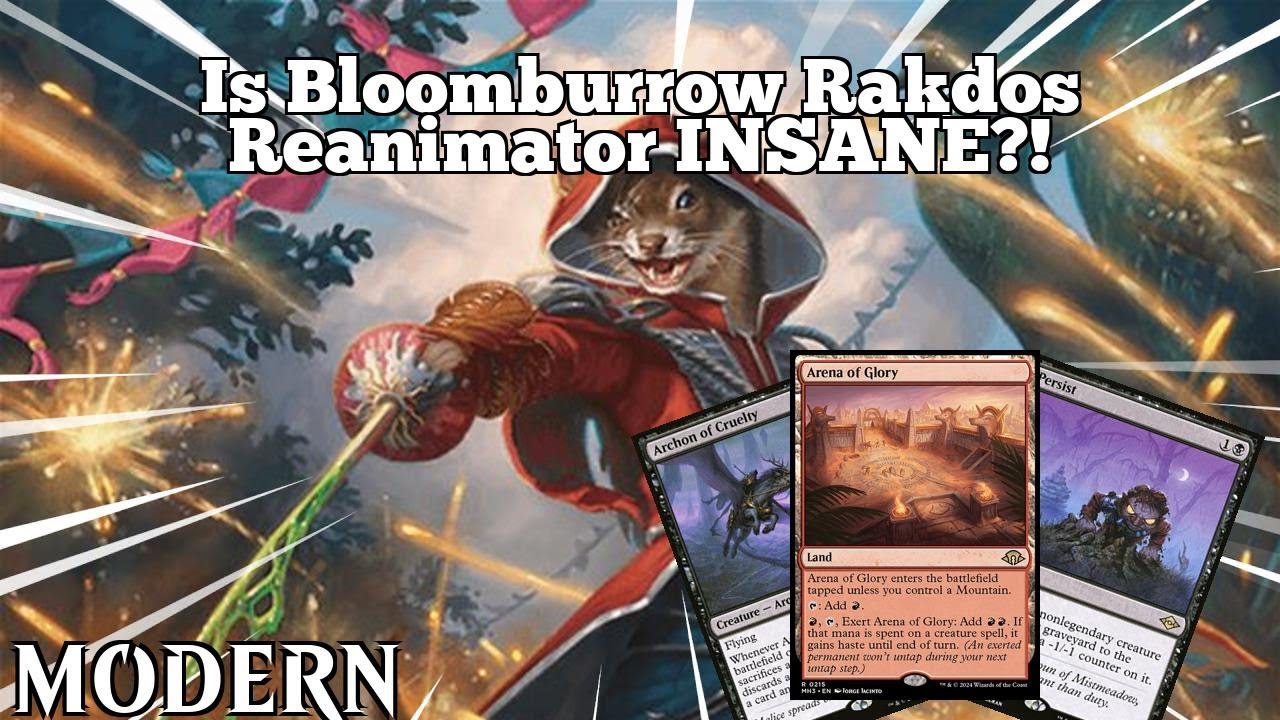 Is Bloomburrow Rakdos Reanimator INSANE?! | BLB Cruelclaw Reanimator | Modern | MTGO