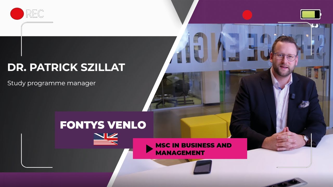 Get to know the study programme MSc in Business and Management