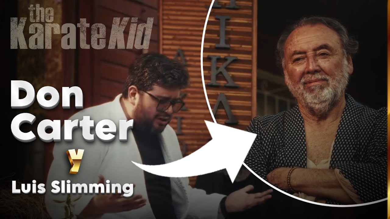 Luis Slimming y don Carter cortometraje karate kid / don comedia y don carter