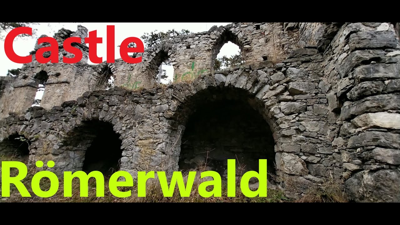 Römerwand Künstliche Ruine auf dem Halterkogel