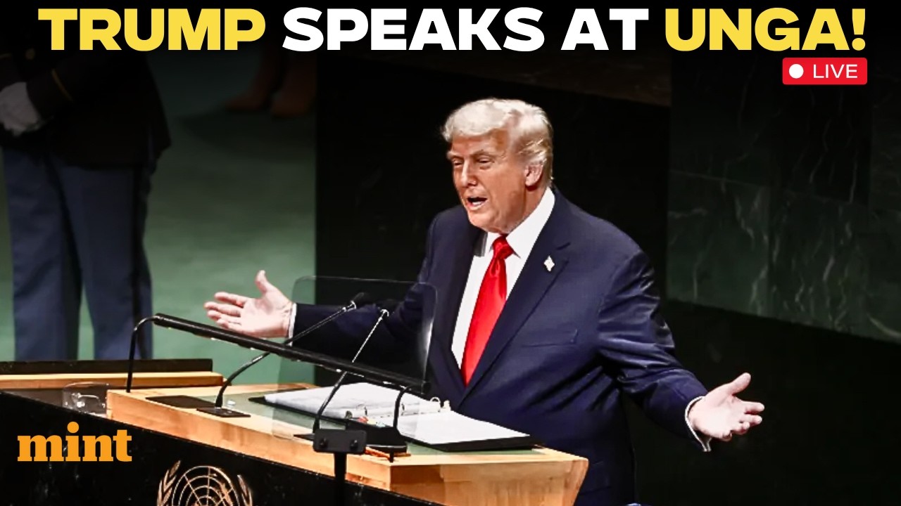 LIVE: Trump at UNGA 2026 | Iran War, Ukraine & Global Crisis | Trump United Nations Address