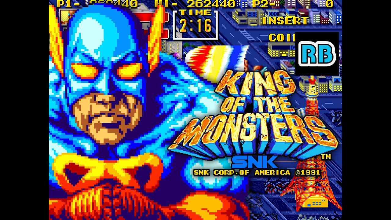 1991 [60fps] King of the Monsters (Euro) Astro Guy ALL