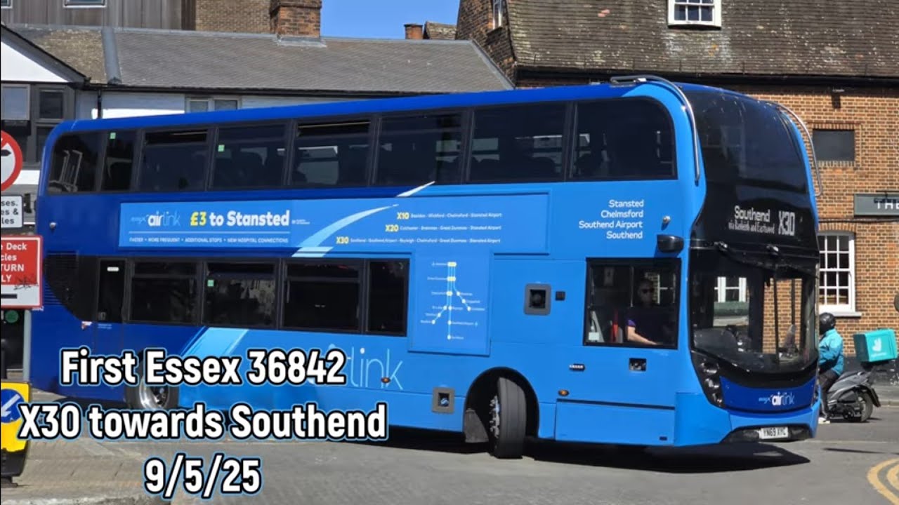 First Essex: ADL Enviro 400 MMC Scania N250UD DC9 9.3L/ZF YN69 XYC (36842)