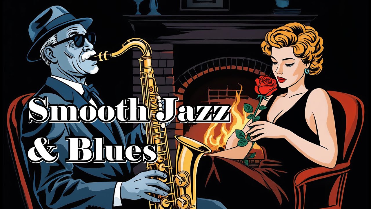 Smooth Jazz & Blues Relaxing instrumental music for the evening ❤️