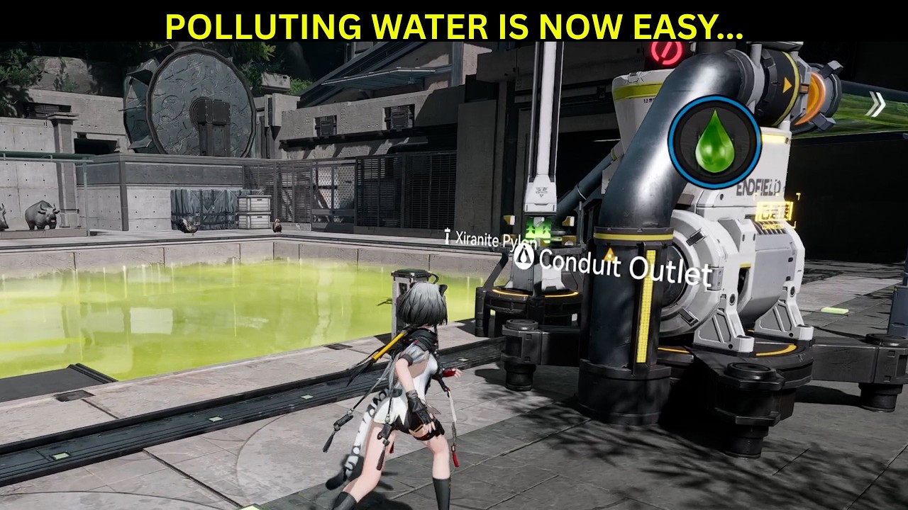 Polluting Water in Endfield is NOW Easy...