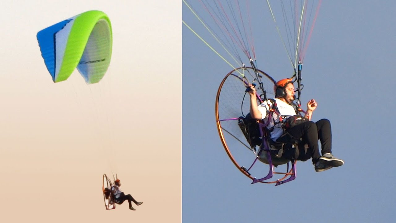 Paramotor Flying