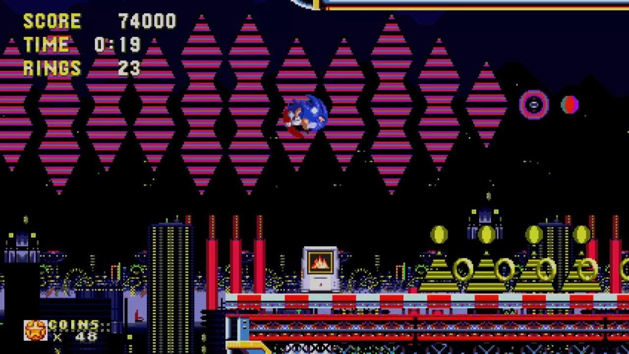 Sonic Origins Carnival Night Zone Act 1