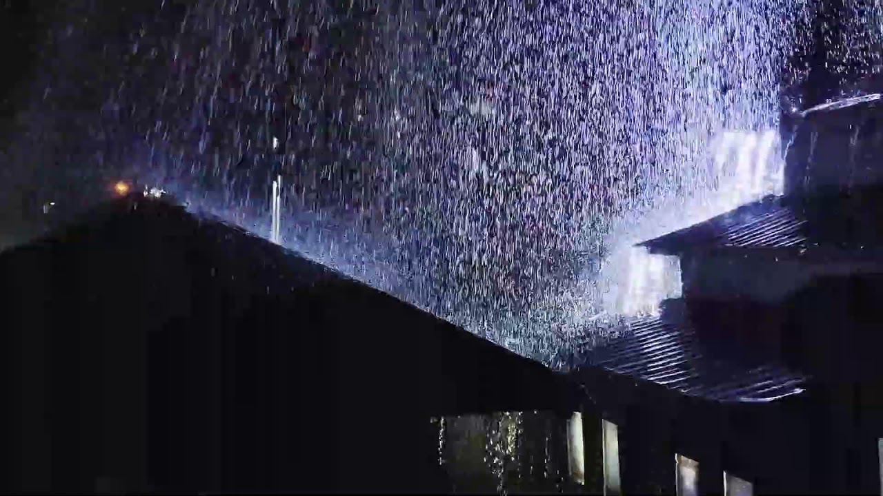 ⚡🌧️ Fall asleep instantly with rain and thunder, Beat and say goodbye to insomnia in 3 minutes
