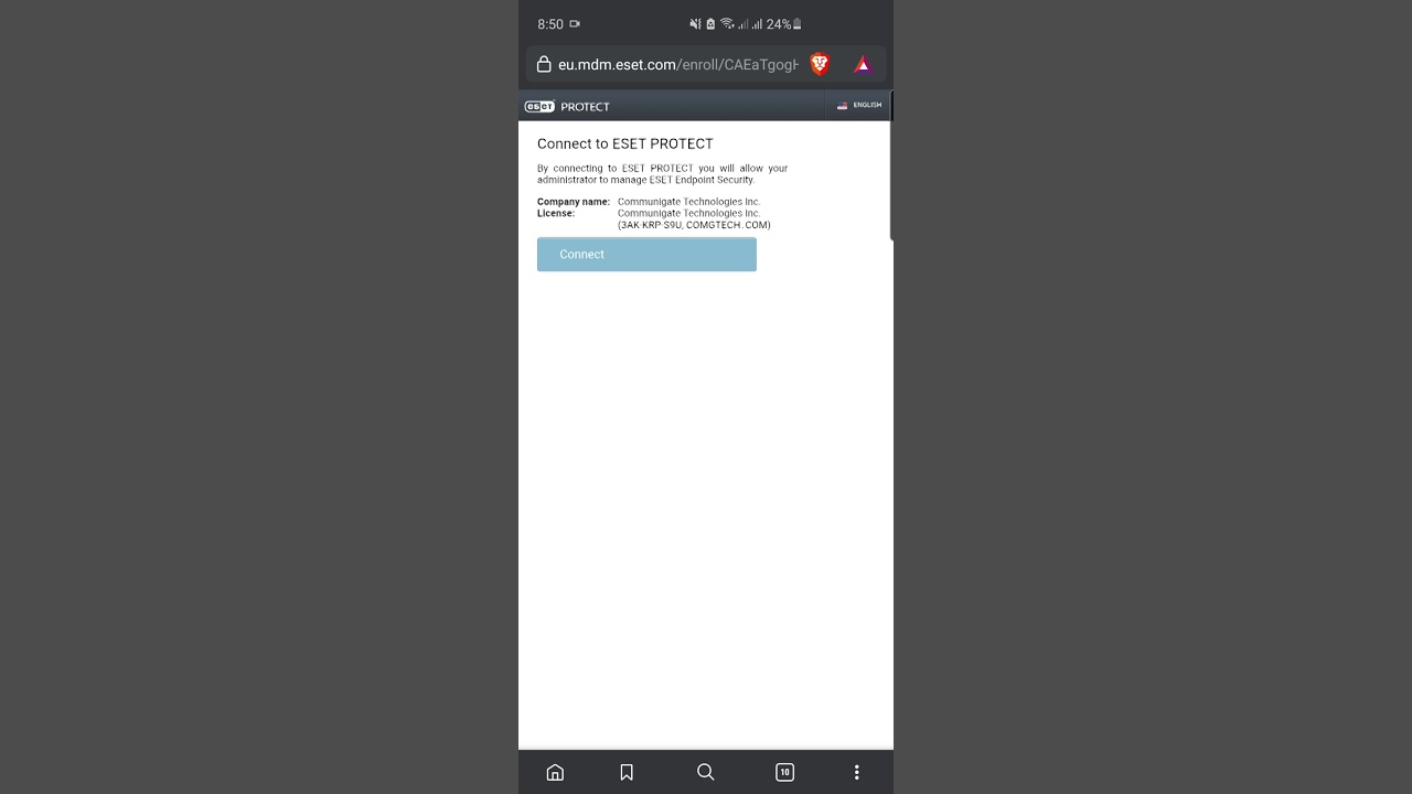 ESET Installation for Android