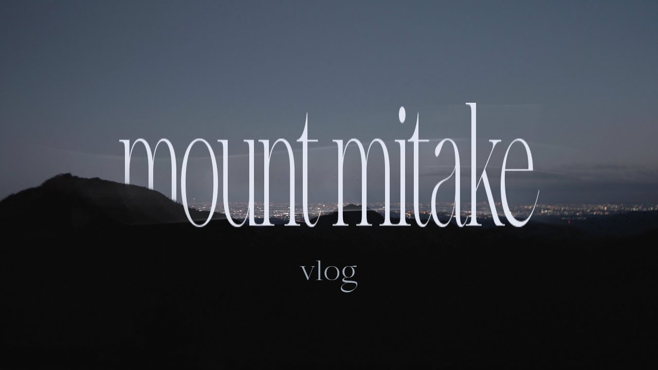 Hiking Near Tokyo, Travel Vlog Japan