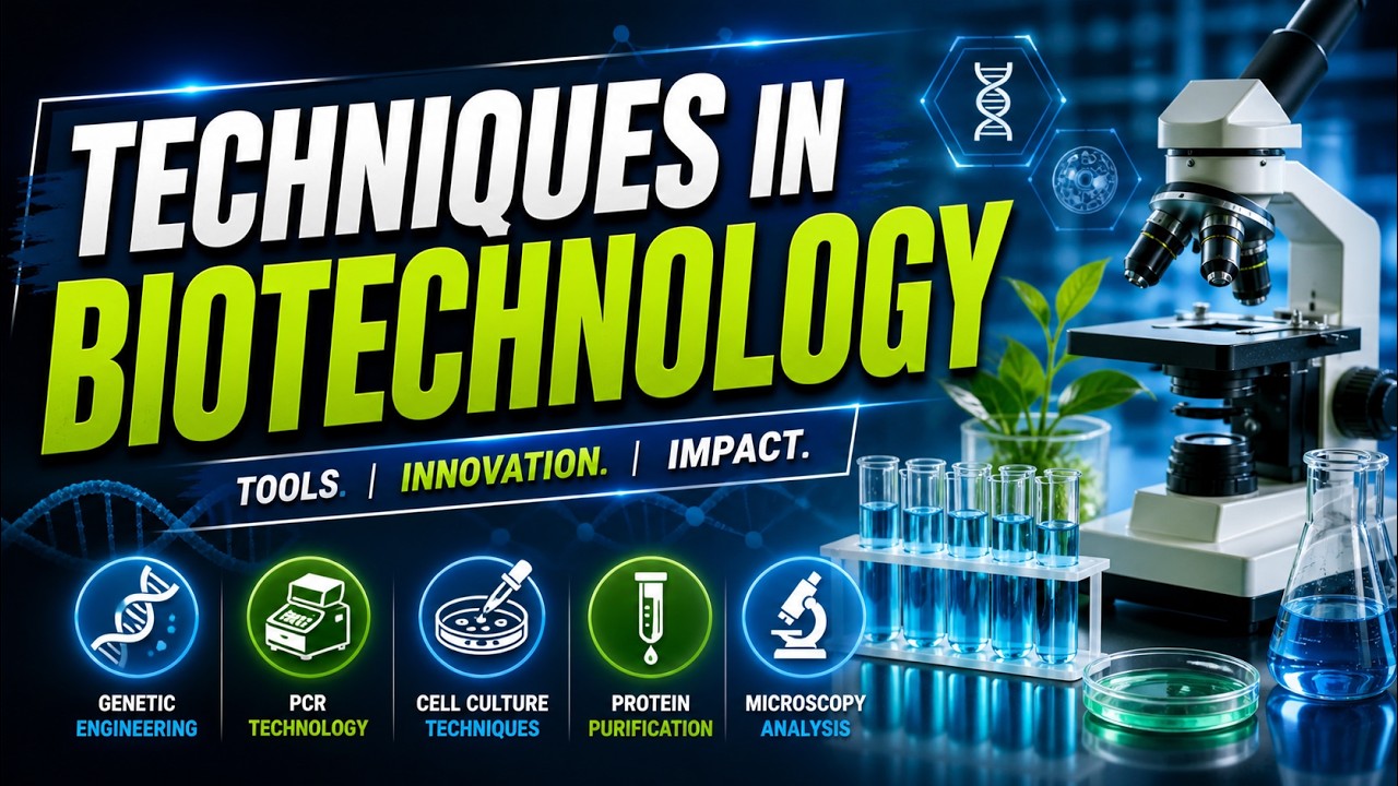 Techniques in Biotechnology (4 Minutes)