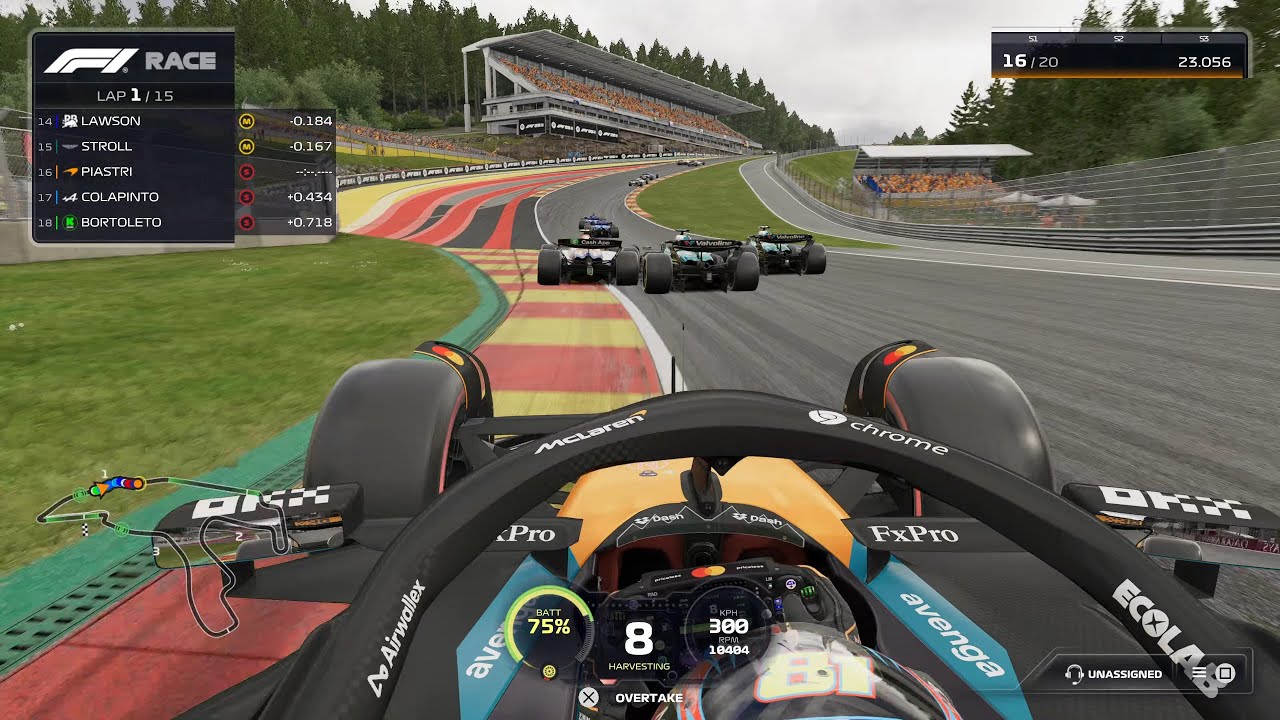 F1 25 | Spa-Francorchamps | McLaren MCL39 | Piastri