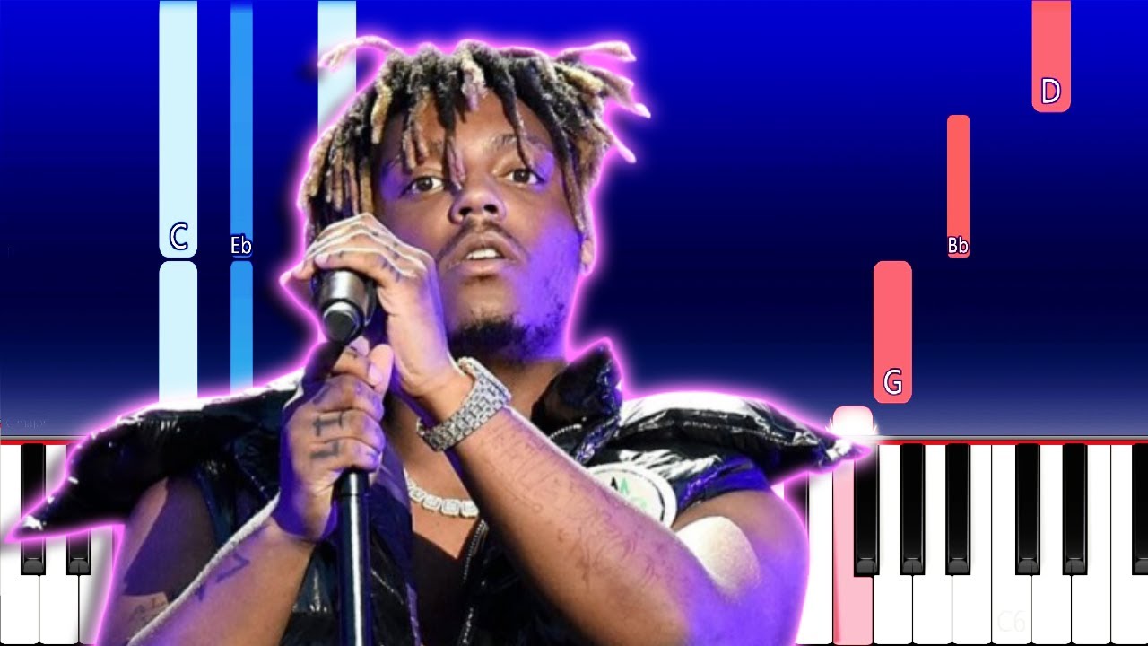 Juice WRLD - Blood On My Jeans (Piano Tutorial)