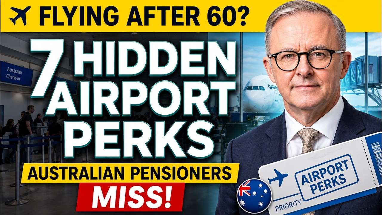 ✈️ FLYING AFTER 60? UNLOCK 7 HIDDEN AIRPORT PERKS AUSTRALIAN PENSIONERS MISS!