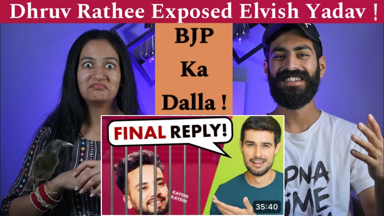 Reaction On : Dhruv Rathee Final Reply To Elvish Yadav | Beat Blaster
