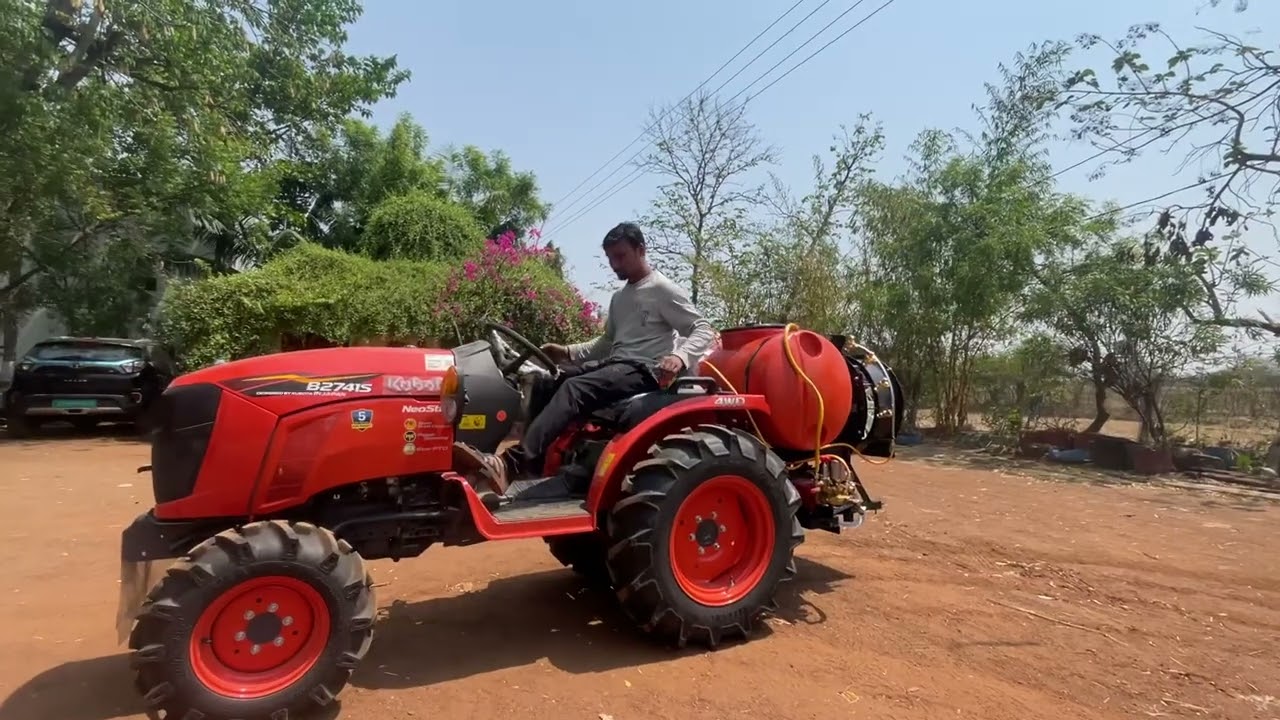 Mini Tractor Mounted Boom Sprayer | Compact Tractor Spraying Solution for Farmers