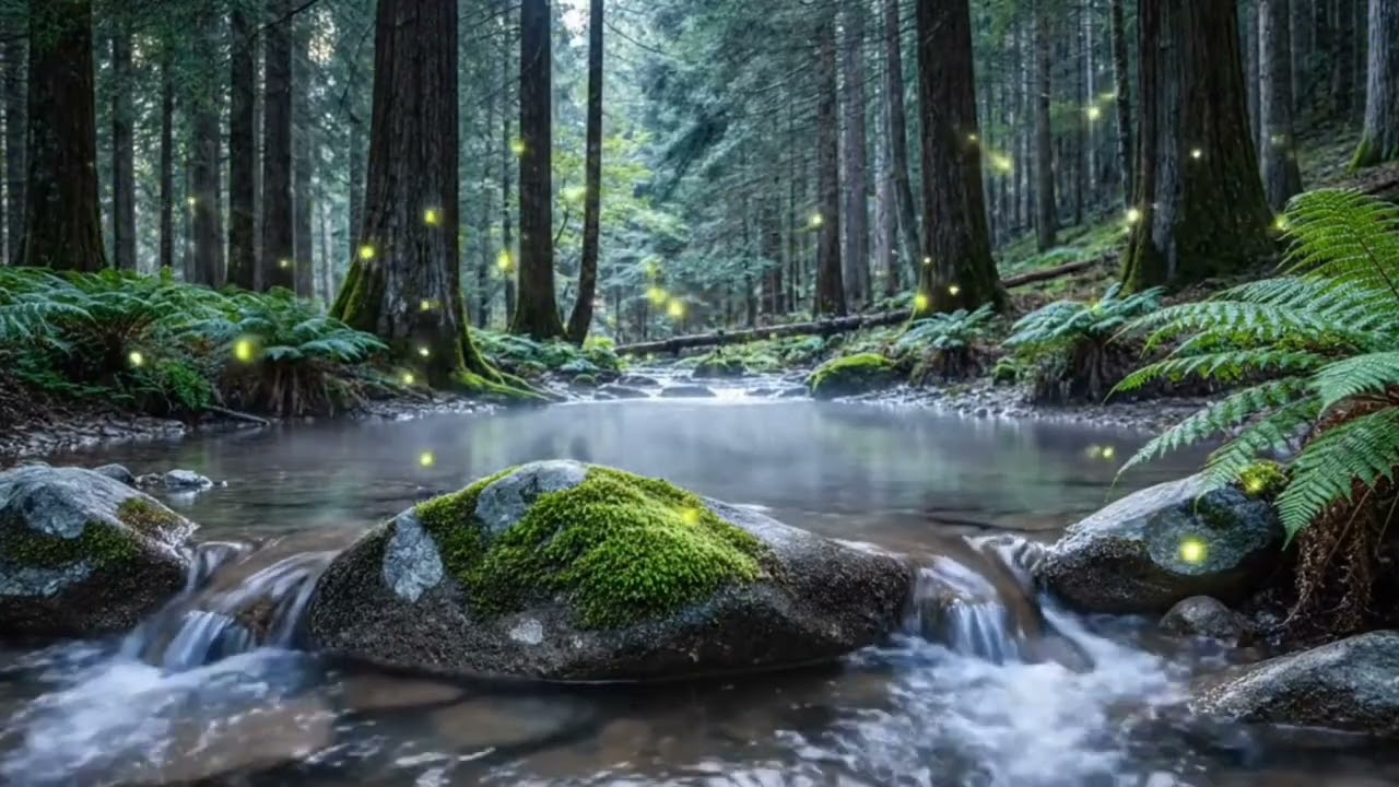 Calm Your Mind: Deep River Sounds & Bird Sounds for Anxiety Relief