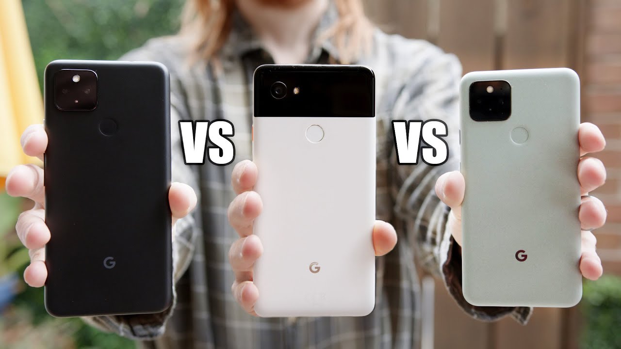 Pixel 5 vs 4a 5g vs 2XL