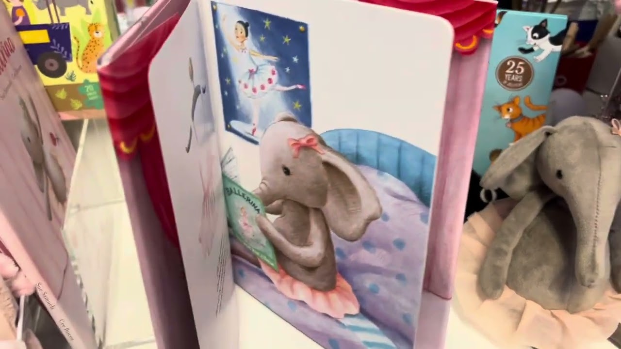 Jellycat Dancing Darcey Elephant & Elly Ballerina Book REVIEW -Perfect for any little ballerina!