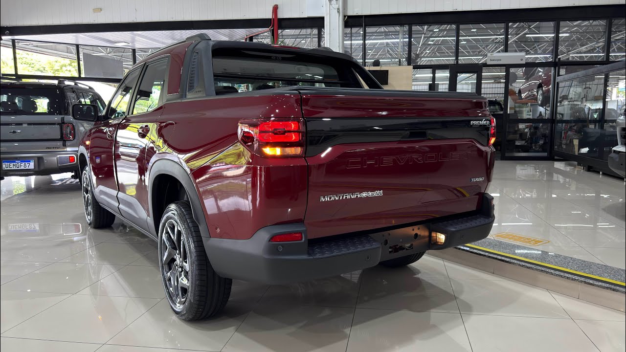 CONHE&Ccedil;A A NOVA CHEVROLET MONTANA PREMIER TURBO 2026 EM DETALHES