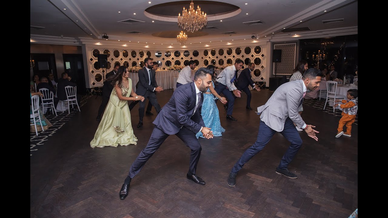 Groovy Groom Indian Wedding Reception Performance | Awesome Bollywood Dance Surprise Ending!