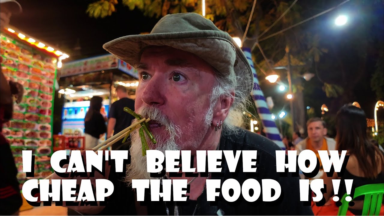 The Frugal Vlog  - E45 -  Eating My Way Through The Night Market 🇰🇭 Siem Reap