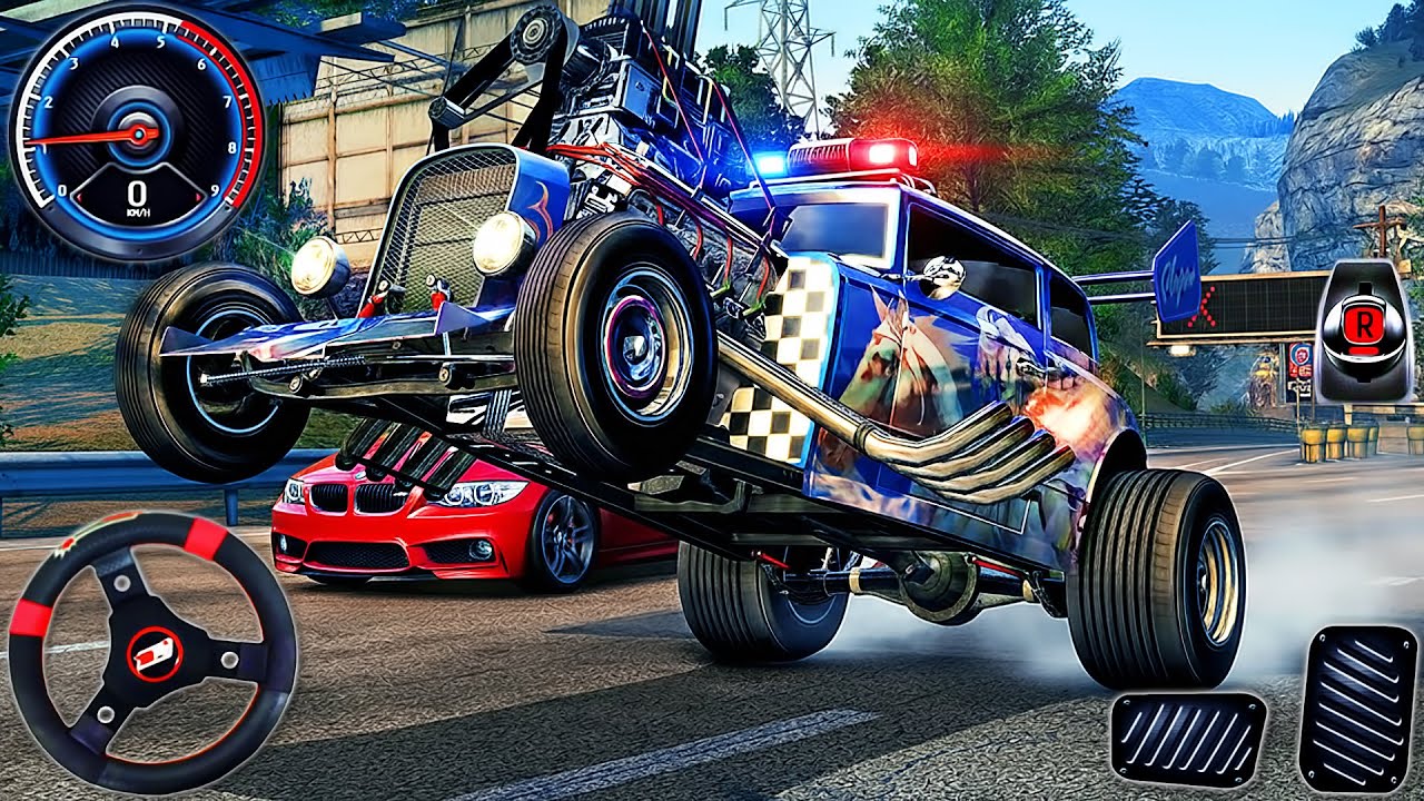 Burnout Paradise Remastered Simulator 3D - Extreme Police Car Racing - PS5 PRO GamePlay #3