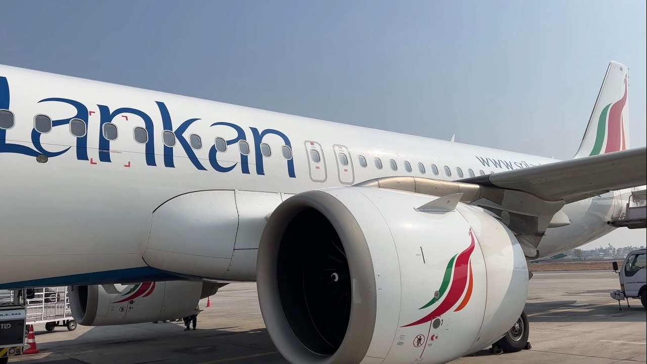 Srilankan Airlines UL 181 from Colombo Sri Lanka to Kathmandu Nepal and immigration