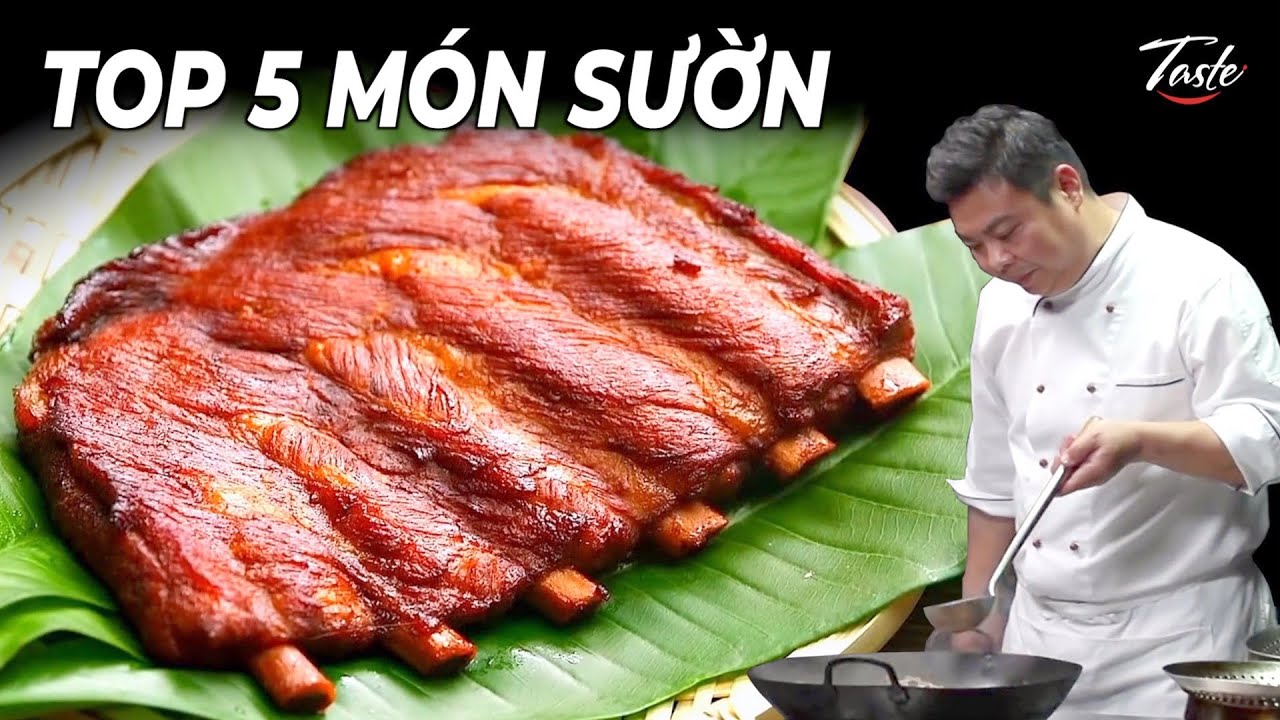 TOP 5 Món SƯỜN TUYỆT NGON | Món Ngon Mỗi Ngày | Thập Phương Mỹ Vị | Ẩm Thực Trung Hoa
