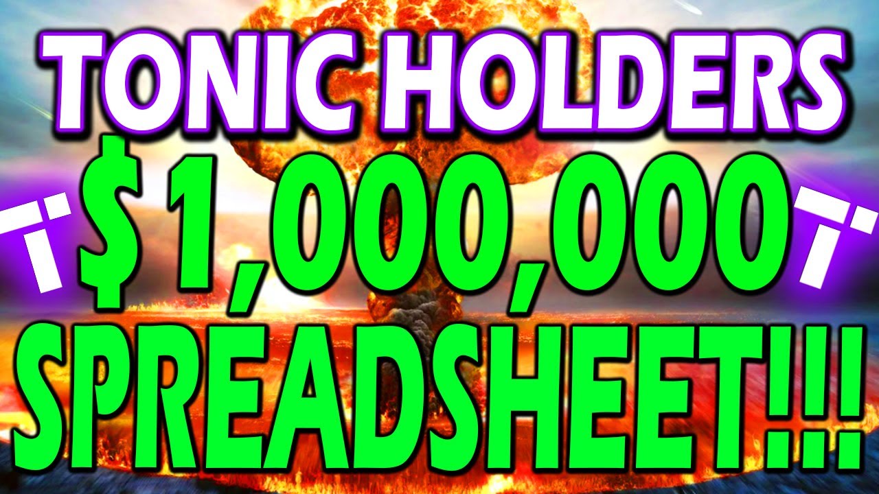 TECTONIC THIS IS HOW YOU MAKE $1,000,000!!🔥 TONIC CRYPTO BREAKING NEWS!! TONIC COIN 400X RISE!!