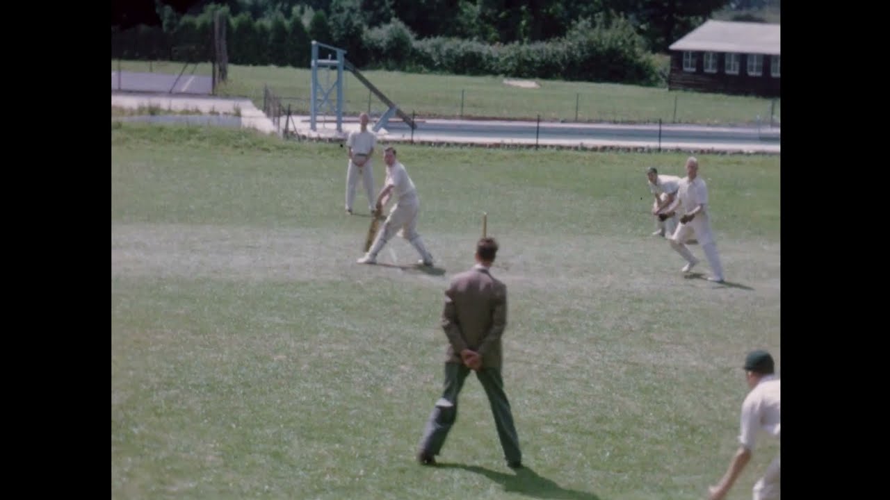 Spurs Club, A Cricket Match at the Mary Hare Grammar School, Burgess Hill. 5th July 1947