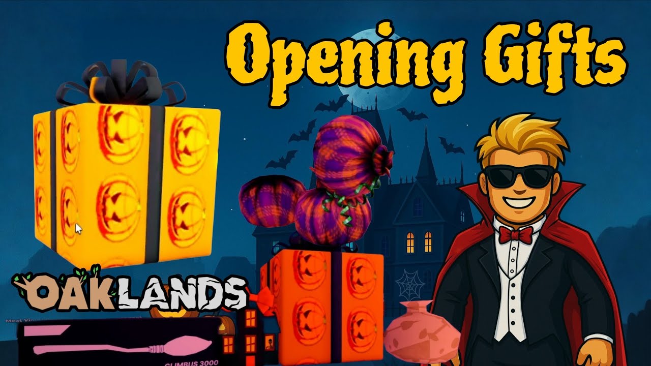 Opening ALL Halloween Gifts 2025 in Oaklands Roblox! (Full Event Items Showcase)